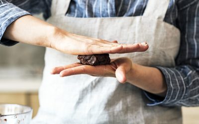 Peanut Butter Brownie Knockouts