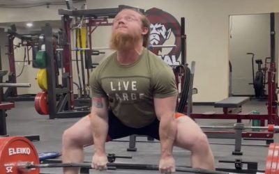 Powerlifter Blake Lehew Destroys a 385-Kilogram (848-Pound) Beltless Deadlift – Breaking Muscle