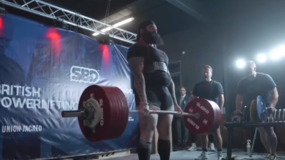 Powerlifter Inderraj Singh Dhillon (120KG) Deadlifts 385.5 Kilograms