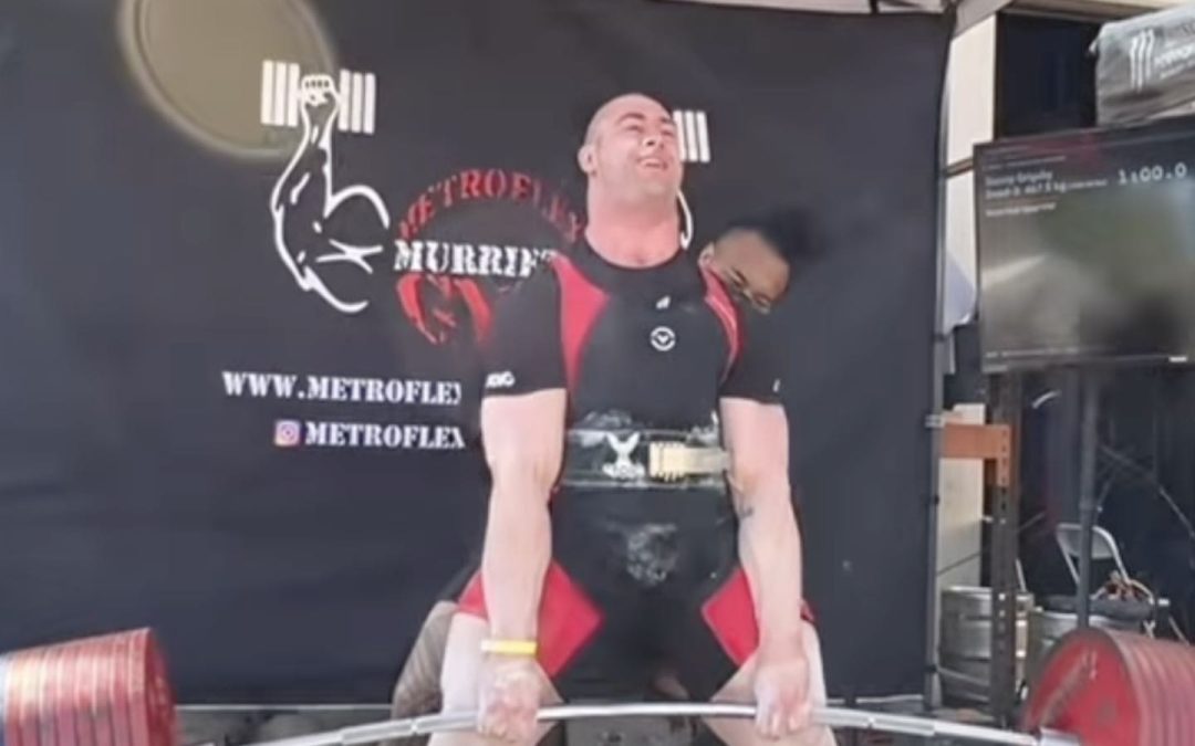 Danny Grigsby (110KG) Deadlifts All-Time World Record of 467.5 Kilograms (1,030.6 Pounds) – Breaking Muscle