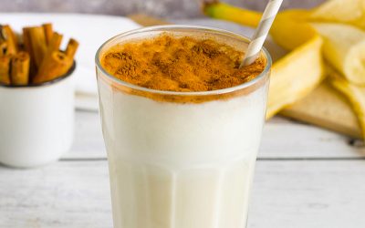 Banana Spice Latte Shake