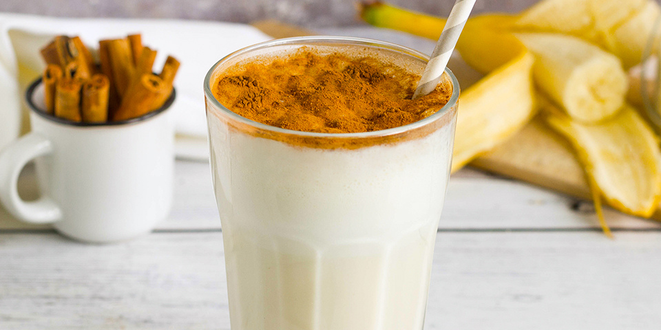 Banana Spice Latte Shake