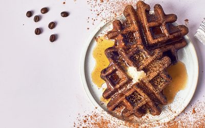 Mocha Latte Shakeology Waffles