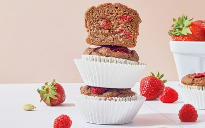 Double Berry Shakeology Muffins