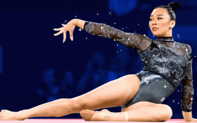 Here's How You Get 10,000 Swarovski Crystals on a Teeny-Tiny Leotard