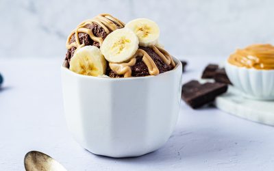 Crème glacée Shakeology au chocolat et beurre d'arachide