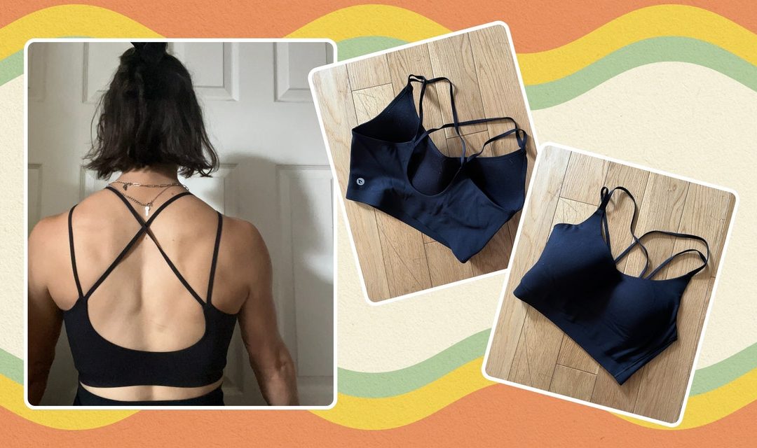 This Amazon Sports Bra Is Stretchy, Strappy Perfection